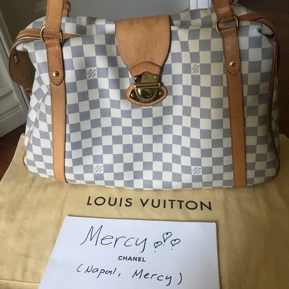 SOLD!!!!LV Stresa GM Damier AZur
